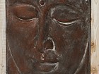 Cuadro buda gris de terracota C