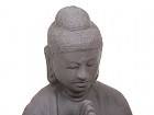 Busto Buda de terracota estilo zen