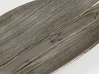 Centro cerámica plata 49x17x6 cm