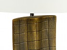 Lámpara dorada antigua 21x9x32 cm