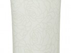 Jarrón blanco Rose 14x9x49 cm
