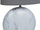 Lámpara cerámica mármol 34x17x52 cm
