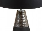 Lámpara cerámica negra 45x45x71 cm