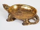 Centro tortuga dorado