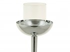 Candelabro plateado