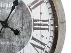 Reloj pared vintage hierro y cuerda