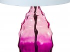 Lámpara mesa púrpura
