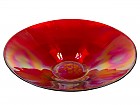 Centro plato Polonia rojo