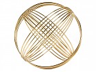 Bola decorativa latón 20 cm