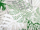 Cojín Florencia verde y gris 30x50 cm