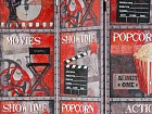 Biombo estampado cine