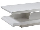 Mesa centro blanca lacada estilo moderno