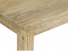 Mesa de centro rústica de madera envejecida