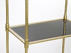 Estantería de metal y cristal 191 cm