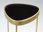 Mesita rinconera metal 35x35x61 cm