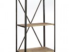 Estantería de madera y metal 210 cm