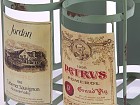 Botellero vintage para 4 botellas