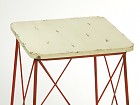 Juego de 2 pedestales vintage