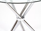 Mesa redonda cristal diseño pequeña