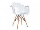 Butaca Eames transparente