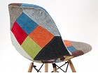 Silla Eames tapizada patchwork