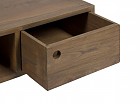 Mesa de centro zen de madera de mindi Amara 