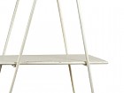 Estantería triangular 3 estantes blanca