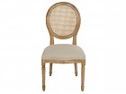 Silla Victoria madera de olmo y rattan