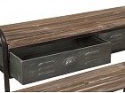 Consola madera y metal Metro