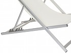 Silla jardín aluminio y tela 5 posiciones 