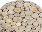 Taburete ramas de madera de mindi