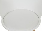 Silla de diseño blanca Malmo