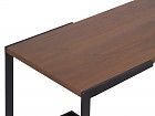 Mesa TV contemporánea de hierro y madera