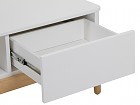 Mueble para televisión blanco estilo nórdico Mine