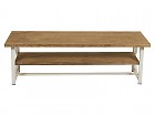 Mesa TV vintage de forja y pino laminado Nevada