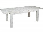 Mesa blanca vintage extensible Old