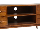 Mueble TV nogal de madera Miami