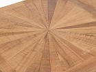 Mesa centro madera natural con revistero Rustik