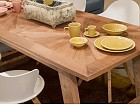 Mesa comedor madera maciza industrial Rustik