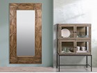 Espejo grande de madera maciza Rustik