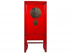 Armario rojo vintage oriental