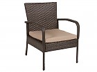 Conjunto exterior rattan sintético 5 piezas