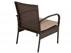 Conjunto exterior rattan sintético 5 piezas