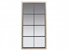Espejo ventana hierro y madera Maine 65x123 cm