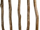 Cañas decoración madera estilo rústico