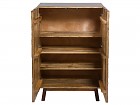 Consola alta madera de mango tallada