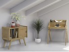Mesa archivadora envejecida Mantua