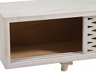 Mueble TV 180 cm mango blanco roto