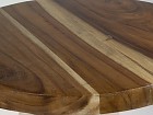Mesa redonda alta madera de teca Oasis