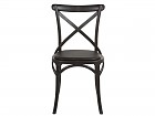 Silla aspa negra madera de olmo
